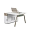 White office desk